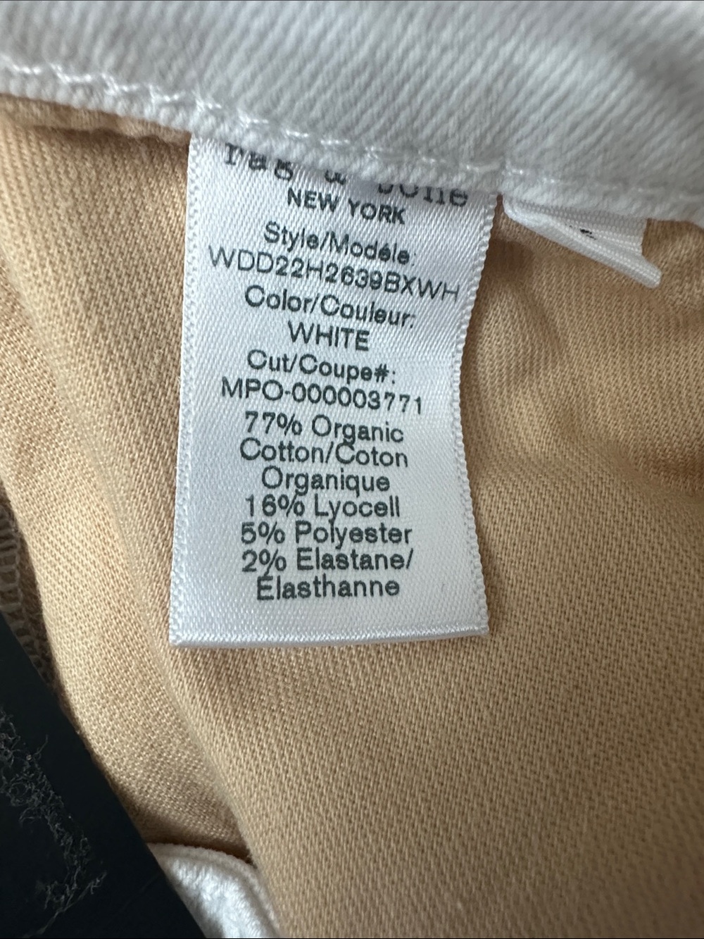 rag & bone Clean White Skinny Jeans - Picture 4 of 5
